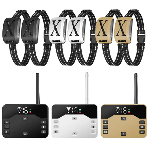 Recinzione Elettrica per Cani 2 in 1 Wireless Recinzione per Cani Collare Sistema di Contenimento per Animali Domestici - Foto 1 di 68
