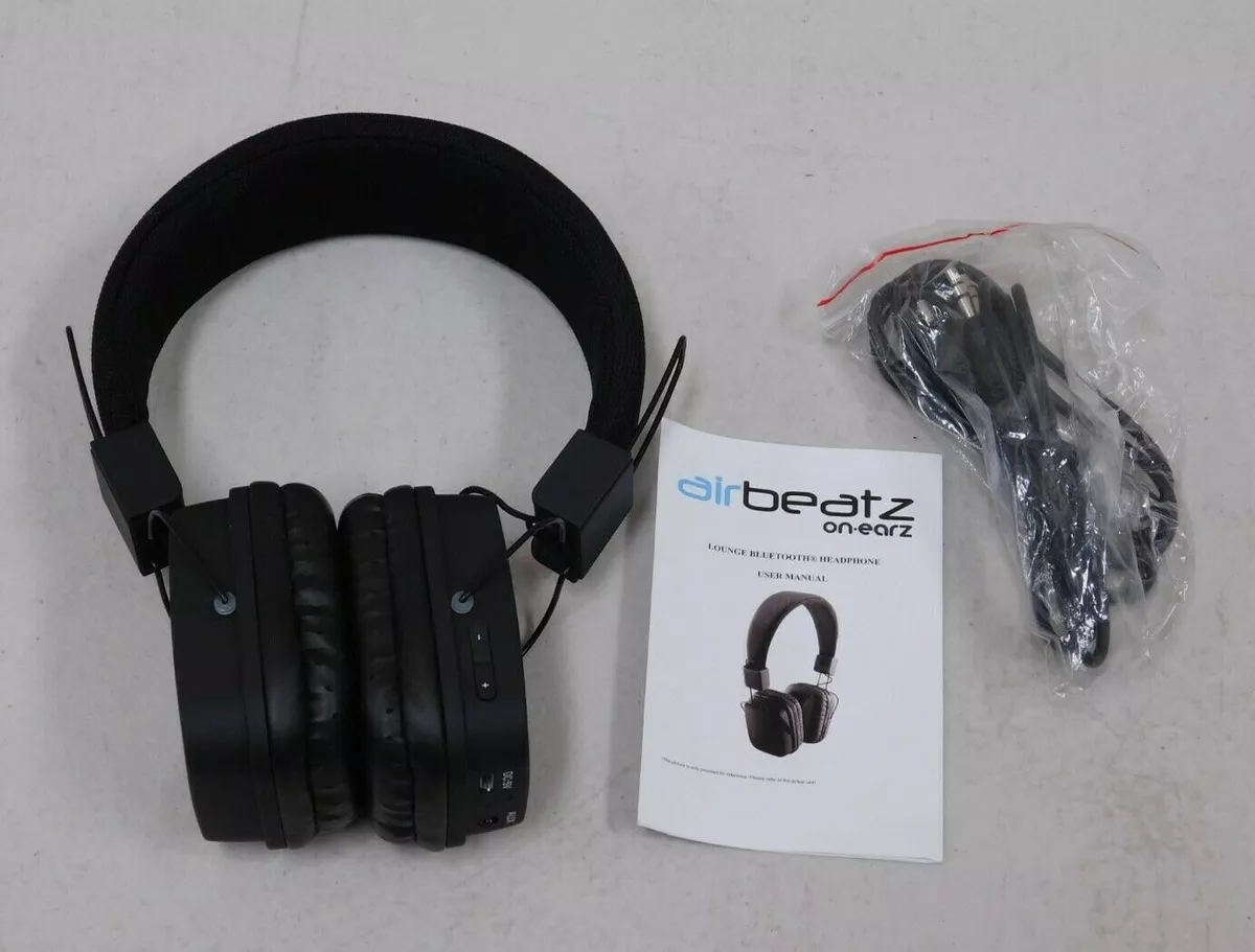 Airbeatz Lounge On Ear Headphone Black eBay