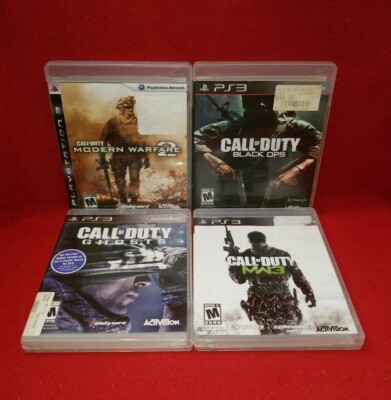 PS3 Call of Duty Lot! Black Ops, Modern Warfare 2 and 3, Ghosts (Playstation 3)