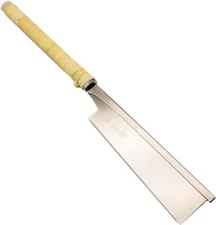 GYOKUCHO RAZORSAW #370 X cut DOZUKI Cane Wrapped Handle Pull japanese saw 240mm