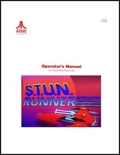 S.T.U.N Stun Runner Game Operations/Service/Repair/Troubleshooting Manual zC