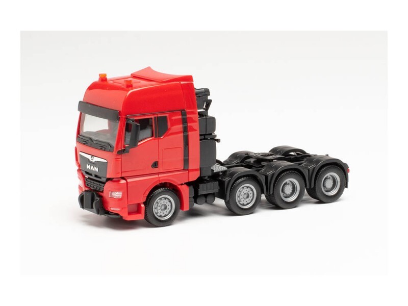 HERPA 1/87 MOTRICE MAN TGX GX ROSSO