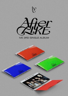 K-POP IVE 3rd Single Album After Like CD+96p Photobook+Photocard+