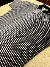 Vintage Adidas Soccer Jersey NEW Mens L Large White And Black Checker Fade