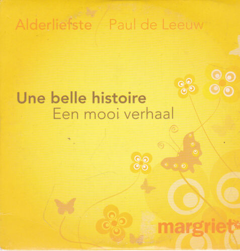 Alderliefste&Paul de Leeuw-Une Belle Histoire cd single - Picture 1 of 1