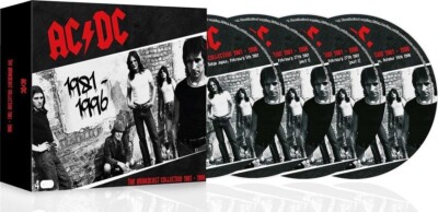 AC/DC◼️CD4タイトルセット AC/DC – The Broadcast Collection 1981 - 1996 4 CD Set