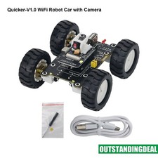 WiFi Robot Car with Camera for Programming Qu...