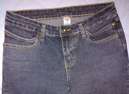 prAna Womens 8 - 30 x 33 Cotton Poly Stretch Denim Jeans - Picture 3 of 13