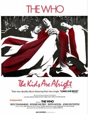 The Who "The Kids Are Alright" 1979  Album Soundtrack Release Promo Ad Print