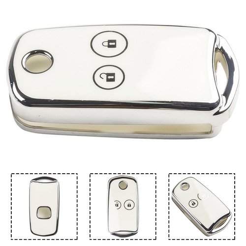 2 Button Flip Key Fob Cover Case for Civic for Accord Jazz for CRV HRV CRZ - Picture 4 of 22