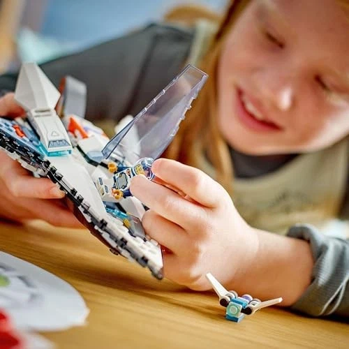 LEGO City Space Traveler's Starship 60430 Drone Robot Astronaut 240 piezas NUEVO - Imagen 3 de 4