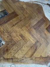 Used Parquet Wood Flooring Natural Oak