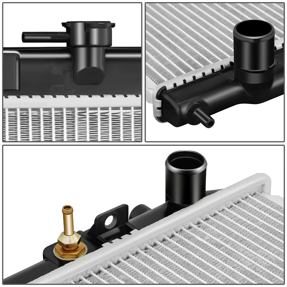 Aluminum Core Radiator OE Replacement for 99-02 infiniti G20 2.0 Auto dpi-2413 - Image 4 of 4