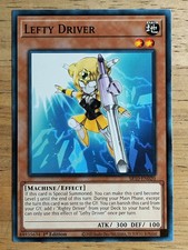 2020 Yu-Gi-Oh Structure Deck Mechanized Madness 1st Ed #SR10EN020 Lefty Driver C