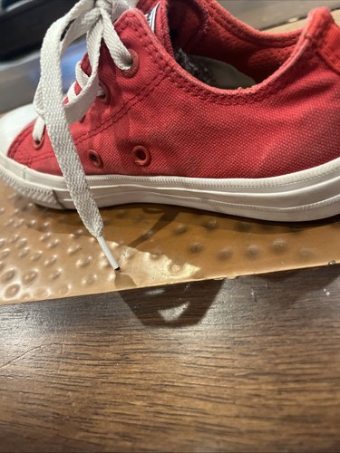 Zapatos Converse Youth All Star Low Top ROJOS de lona talla 13 - Imagen 7 de 13