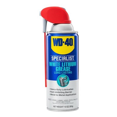 WD 40 Specialist Protective White Lithium Grease Spray with SMART STRAW 10 OZ