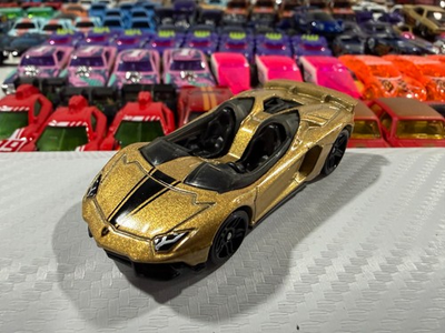 #ad ✅ 2026 Hot Wheels Lamborghini Aventador J Gold Multipack Exclusive Loose $2.78