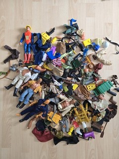 Vintage Mattel Big Jim konvolut Zubehör Figuren und Figuren Teile usw