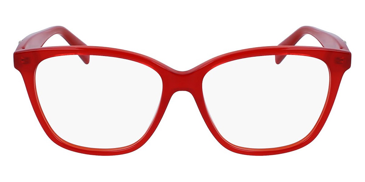 Женские очки Longchamp LO2715 красного цвета, квадратные, 54 мм, новые, 100% подлинные