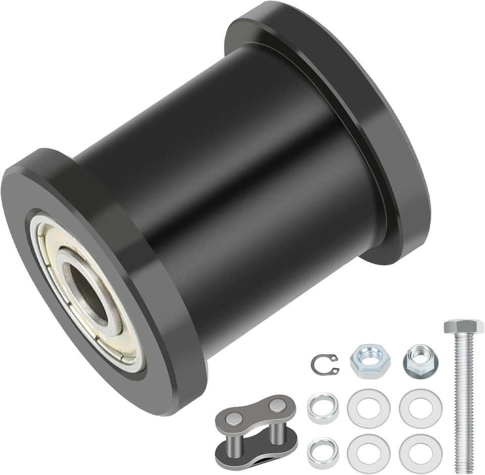 Mini Bike Chain Tensioner - Mini Bike Chain Tensioner Mini Bike Chain Tensioner Ct100 Chain Tensioner Adatto per Universale Catena Tenditore di Regolazione Moto Modificati Accessori(Nero