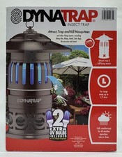 DynaTrap Insect and Mosquito Trap w/ 2 Extra Bulbs DT1050-DEC2-CST