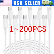 Fast Charger Cable Type USB C PD  Cord to For iPhone 14 13 12 11 Pro Max XR lot