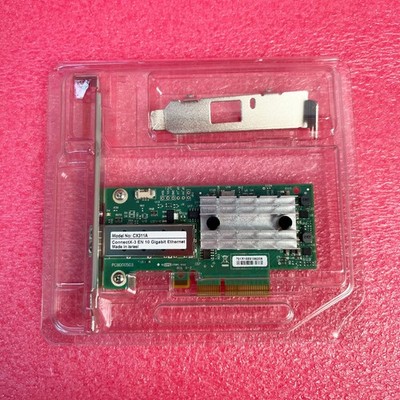 Mellanox MCX311A-XCAT ConnectX-3 EN 10G Ethernet 10GbE SFP+ PCIe NIC w/2 Bracket
