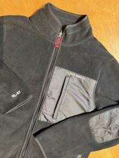 Ralph Lauren Polo Jeans Co Jacket Mens Large RL67 Black Full Zip Vintage Fleece