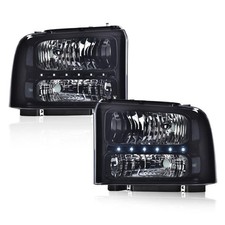 LED Strip Headlights Ford F250-F550 Super Duty 05-07 Excursion 05 6C3Z13008AB