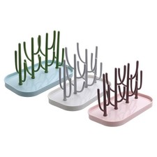 Cleaning Set Multi Feeding Cup Drainer Bottle Drying for Countertop