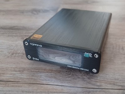 Topping D10s Black USB DAC & digital bridge/converter to optical and coaxial
