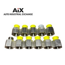 Lot Of (11) Parker 1 x 3/4 FG-SS Stainless Steel Expander/Adapter NPTF/NPTF