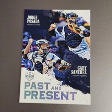 2018 Panini Diamond Kings Jorge Posada Gary Sanchez Past and Present #PP15 NYY