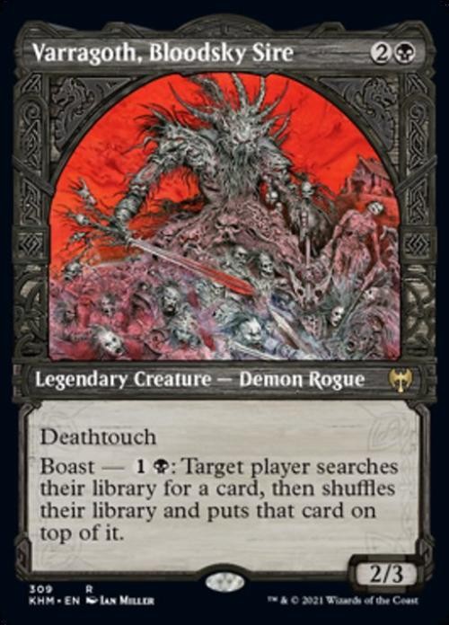 Varragoth, Bloodsky Sire (Showcase) - Near Mint MTG Kaldheim