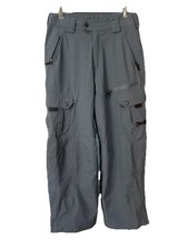 SIMS Mens Ski Snow Pants Insulated Gray Size ...