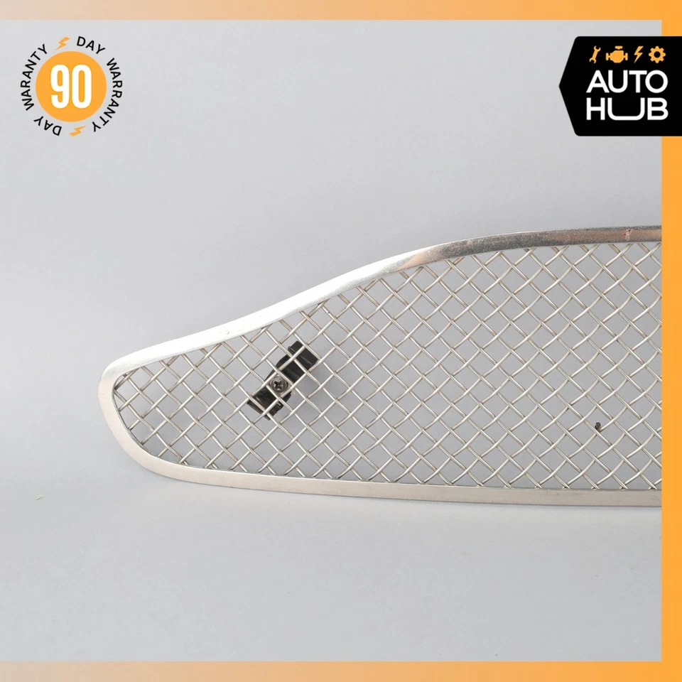 00-04 Aston Martin DB7 Vantage parachoques superior radiador parrilla cromo OEM 35k Foto 3 de 4