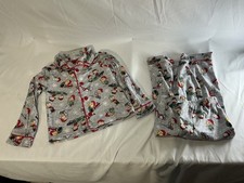 Unisex Snoopy 2 piece Sleepwear size 4T Boys Girls Long Sleeve Christmas Winter