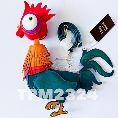 2025 Disney Parks Moana Hei Hei Loungefly Crossbody Bag New
