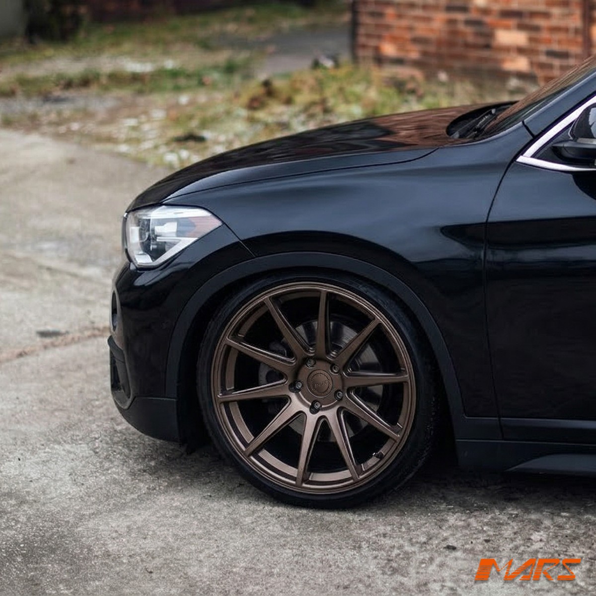 【ARS9】faded 北米版 マジックジャマー mrd-128 MARS MP-MS Bronze 4x 19 Inch Concave Stag Alloy Wheels Rims 5x120