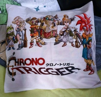 Chrono Trigger Kissenbezug 45x45cm Druck Beidseitig Neu 