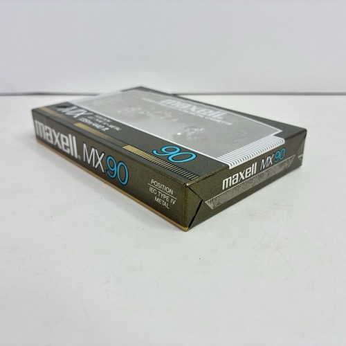 Maxell MX 90 Cassette Tape Pure METAL Made In Japan New Sealed MX90 - Picture 6 of 6