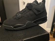The Air Jordan 4 Retro  Black Cat  2025 N.I.B. and Authentic Size 10M/11.5W