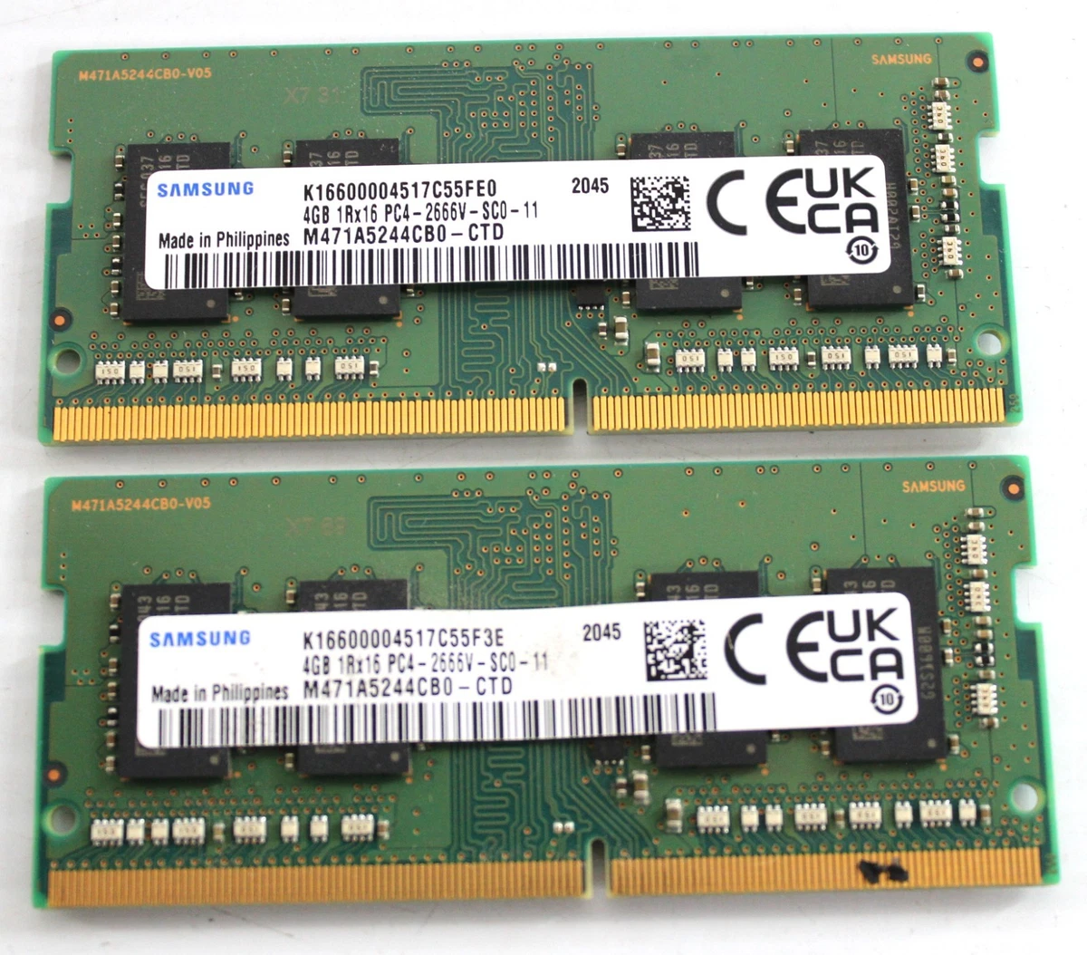 25+ Samsung DDR4 SDRAM 4 GB Capacity per Module Memory (RAM) for