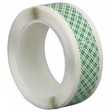 3M 4032 Double-Sided Foam Tape, 1 In W, 1 In L, 1/32 In, Polyurethane Foam,