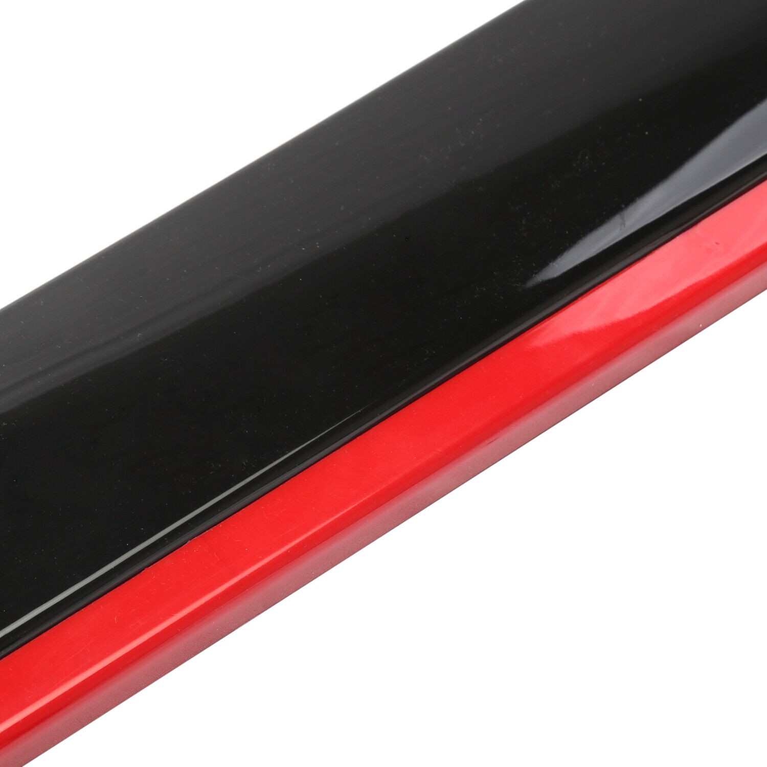 Glossy Black Look 86.6" Side Skirt Extension Spoiler Splitter For Maserati Gr