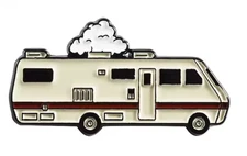 BREAKING BAD mobile home RV enamel pin - Walter White -  FREE SHIPPING