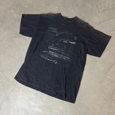 Vintage Hobie Cruisin Classic Car T-Shirt Mens XL Black 90s Made in USA Graphic