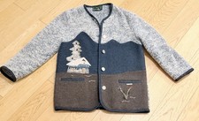 Giesswein Damen Trachtenjacke Janker Wolljacke Gr. DE 38 Reine Wolle 