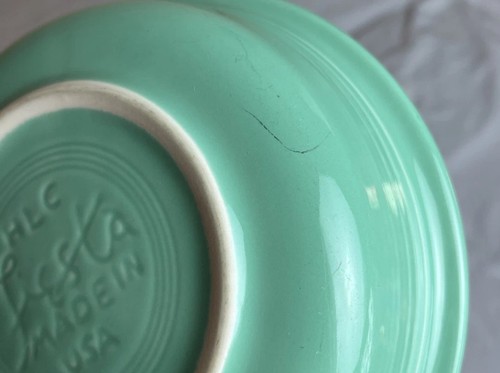 HLC Fiestaware Sea Mist 2 Schüsseln Ersatz im Ruhestand - Bild 9 von 9