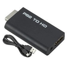 PS2 to HDMI Converter 1080P HD Monitor HDTV Video Adapter for PlayStation 1/2/3